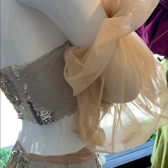 Two Piece Evening (Gold / Eggshell) - Picture 11 of 11